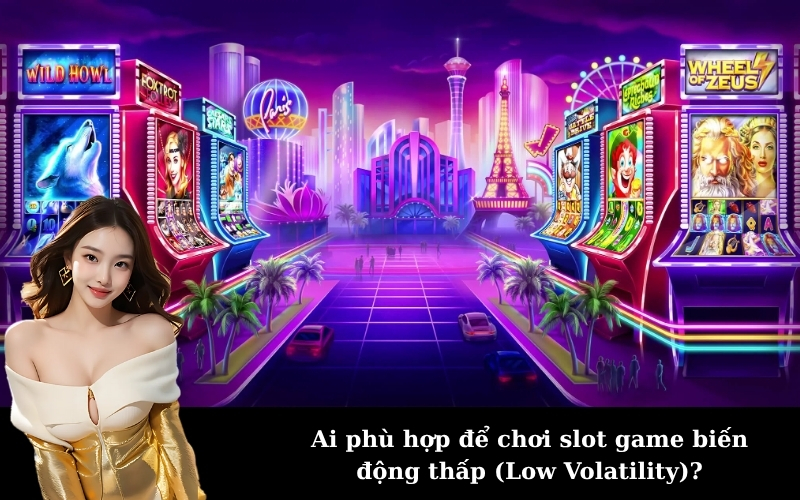 Ai phù hợp để chơi slot game biến động thấp (Low Volatility)?